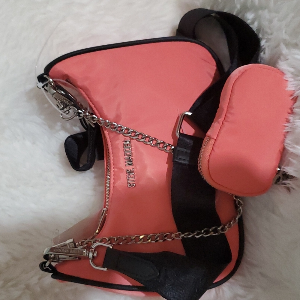 Steve Madden Coral Mini Shoulder Bag with Chain Strap